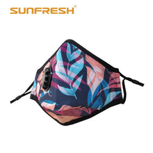 Load image into Gallery viewer, mask face with air filter