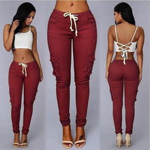 Load image into Gallery viewer, Elastic Sexy Skinny Pencil Jeans For Women Leggings Jeans Woman High Waist Jeans Women's Thin-Section Denim Pants