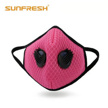 Load image into Gallery viewer, mask face with air filter
