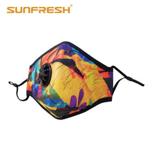 Load image into Gallery viewer, mask face with air filter