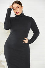 Load image into Gallery viewer, Winter Sexy Slim Fashion Long Sweater Dress