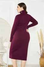 Load image into Gallery viewer, Winter Sexy Slim Fashion Long Sweater Dress