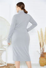 Load image into Gallery viewer, Winter Sexy Slim Fashion Long Sweater Dress
