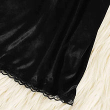 Load image into Gallery viewer, SATIN BOW CHEMISE LINGERIE SET