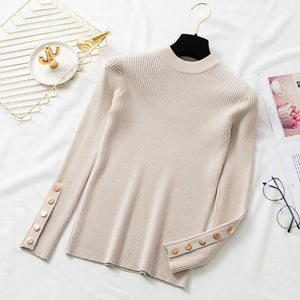 Slim Sweater Winter Knitted