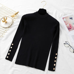 Slim Sweater Winter Knitted