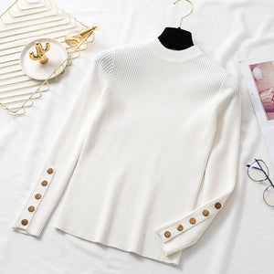 Slim Sweater Winter Knitted