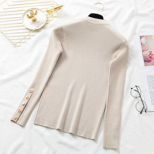 Slim Sweater Winter Knitted