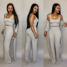 Load image into Gallery viewer, 3 piece set women winter   (large size 3xl)
