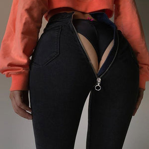 Sexy Streetwear Female Pants Jeans