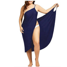 Load image into Gallery viewer, Summer Women Sexy Beach V-Neck Sling Dress
