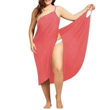 Load image into Gallery viewer, Summer Women Sexy Beach V-Neck Sling Dress
