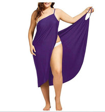 Load image into Gallery viewer, Summer Women Sexy Beach V-Neck Sling Dress
