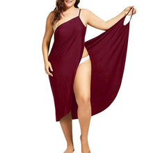 Load image into Gallery viewer, Summer Women Sexy Beach V-Neck Sling Dress
