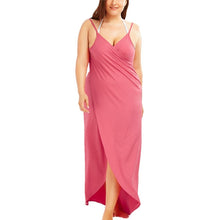 Load image into Gallery viewer, Summer Women Sexy Beach V-Neck Sling Dress
