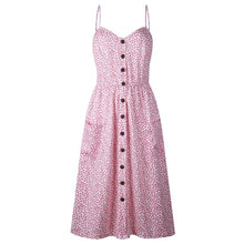 Load image into Gallery viewer, Women Print Floral Stripe ( 3XL) vestidos
