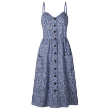 Load image into Gallery viewer, Women Print Floral Stripe ( 3XL) vestidos
