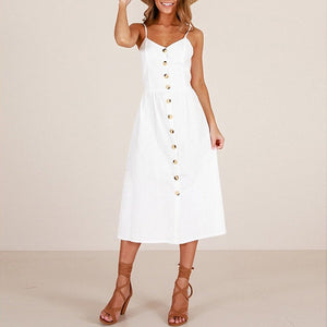 Women Print Floral Stripe ( 3XL) vestidos