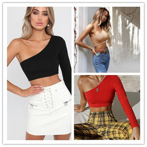 SexyT-Shirt Women Bodycon Slim