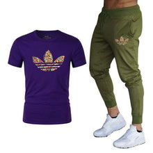 Load image into Gallery viewer, Men T-shirt + pants Sports
