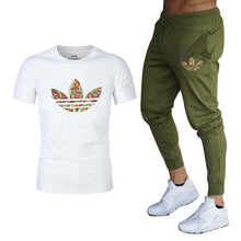 Load image into Gallery viewer, Men T-shirt + pants Sports
