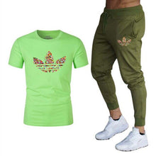 Load image into Gallery viewer, Men T-shirt + pants Sports
