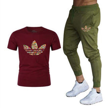 Load image into Gallery viewer, Men T-shirt + pants Sports
