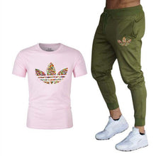 Load image into Gallery viewer, Men T-shirt + pants Sports
