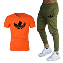 Load image into Gallery viewer, Men T-shirt + pants Sports
