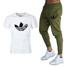 Load image into Gallery viewer, Men T-shirt + pants Sports
