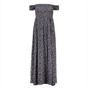 The dresses  short sleeve Shoulder Waist female Sexy