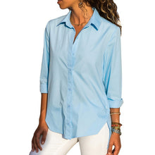 Load image into Gallery viewer, Women Fashion Ladies Office Shirt
