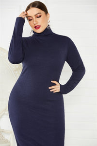 Winter Sexy  Slim Fashion Long Sweater Dress