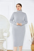 Load image into Gallery viewer, Winter Sexy  Slim Fashion Long Sweater Dress
