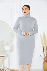 Winter Sexy  Slim Fashion Long Sweater Dress