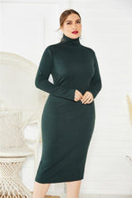 Load image into Gallery viewer, Winter Sexy  Slim Fashion Long Sweater Dress
