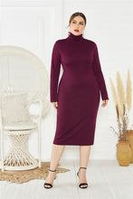 Load image into Gallery viewer, Winter Sexy  Slim Fashion Long Sweater Dress
