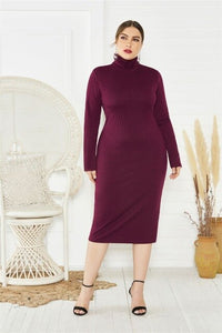 Winter Sexy  Slim Fashion Long Sweater Dress