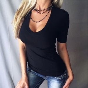 T Shirt Women White Summer